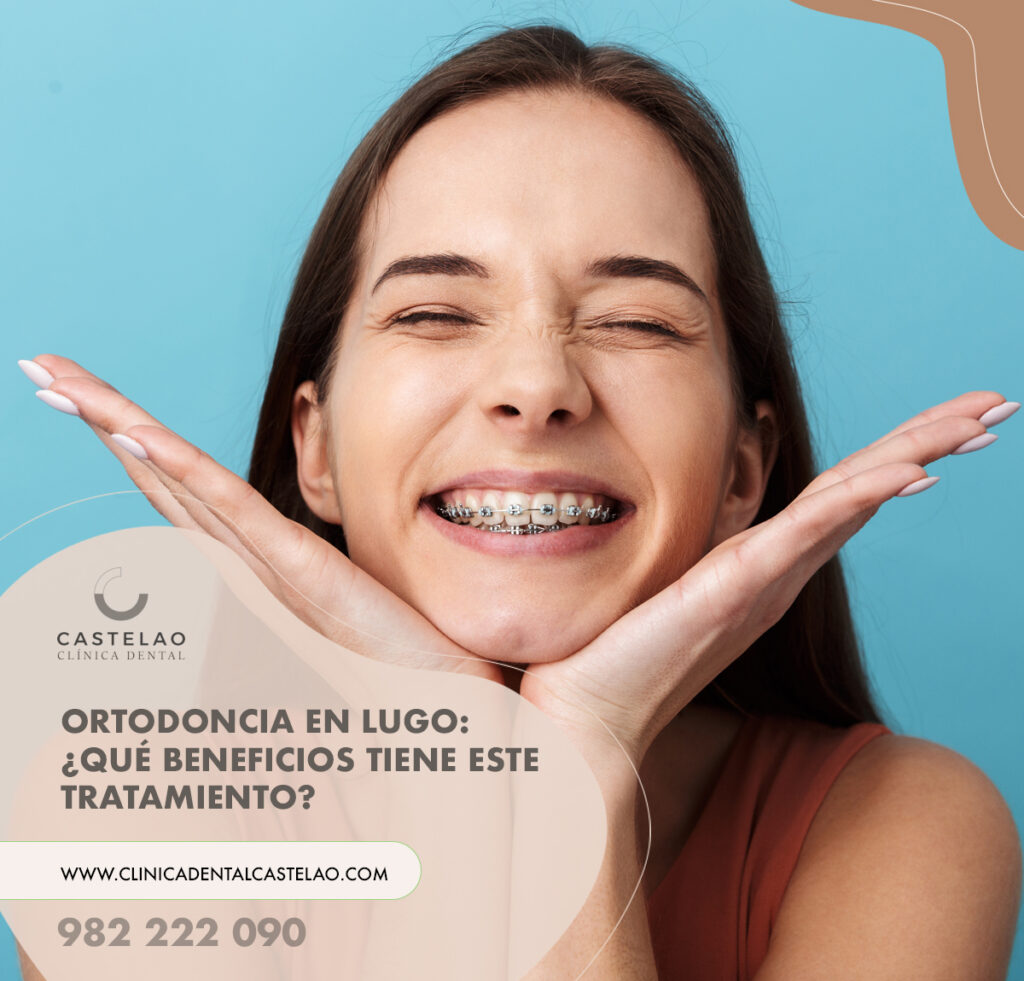 Ortodoncia invisible y con brackets en Lugo